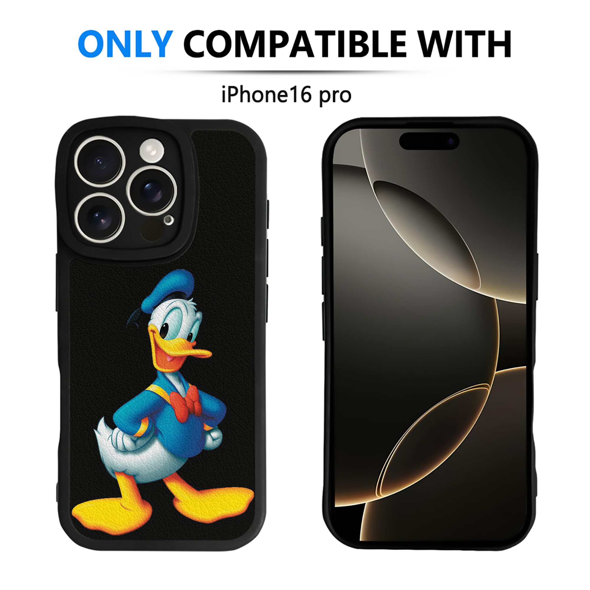 （画像用） ミッキーマウス Mickey Mouse 【iPhone 16シリーズ対応】シリコンスマホケース（レザー調） 材質：シリコン